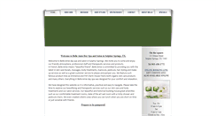 Desktop Screenshot of belleamiedayspa.com